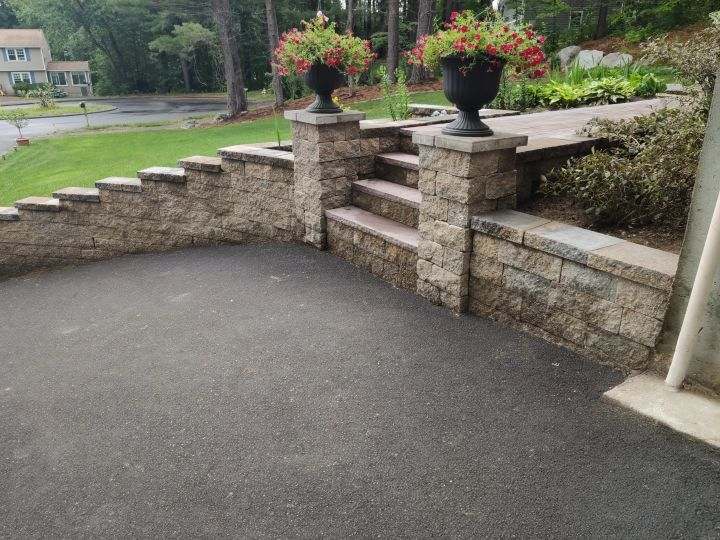 Stone steps